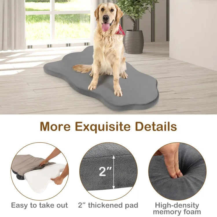 Restpaw orthopedic dog bed 35D memory foam and waterproof TPU layer construction