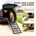 Restpaw folding dog car ramp, extra long and wide, non-slip surface
