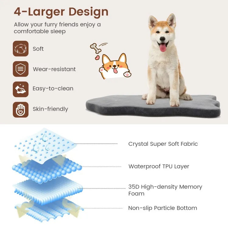 Restpaw dog bed detachable and machine washable cover